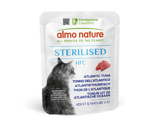Almo Nature Sterilised Atlantic Tuna Wet food 50 g