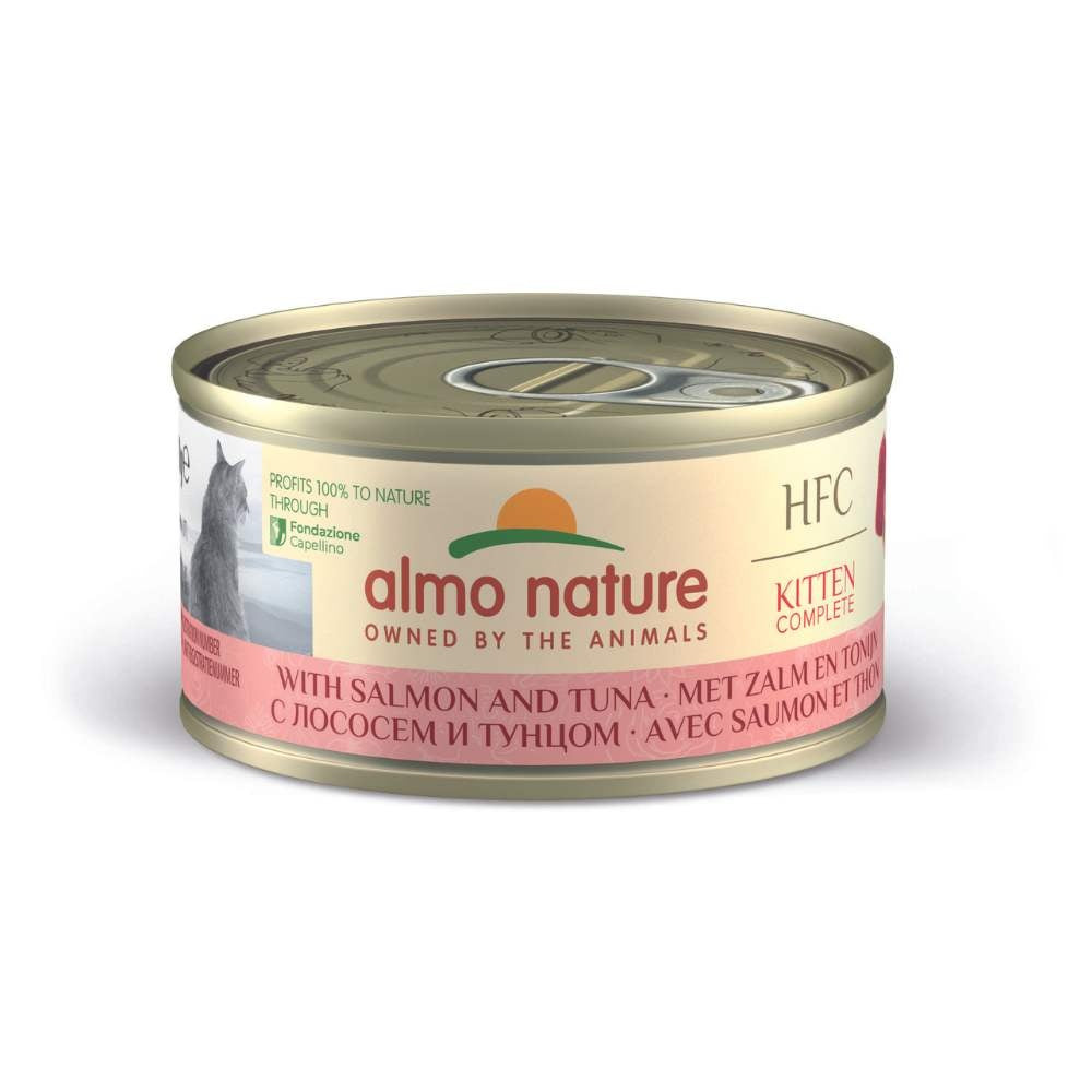 Almo Nature Kitten - Salmon and Tuna Wet food 70 g