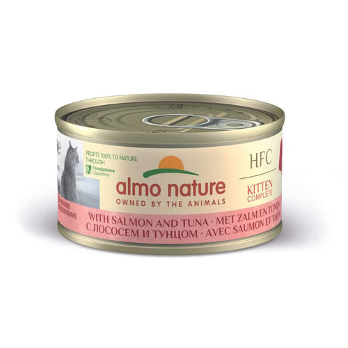 Almo Nature Kitten - Salmon and Tuna Wet food 70 g