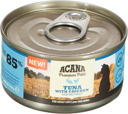 Acana Premium Tuna & Chicken Pate Cat Wet Food - 85g