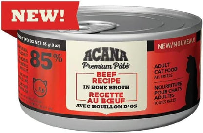 Acana Premium Beef Pate Cat Wet Food - 85g