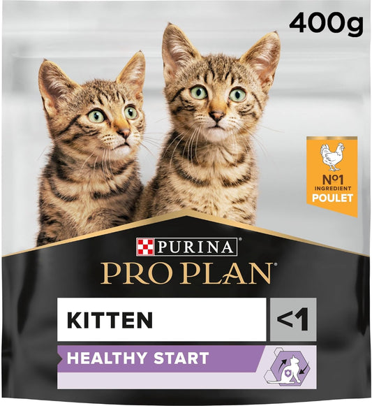 Pro Plan Kitten Healthy Start Dry Cat Food with Chicken 400 g