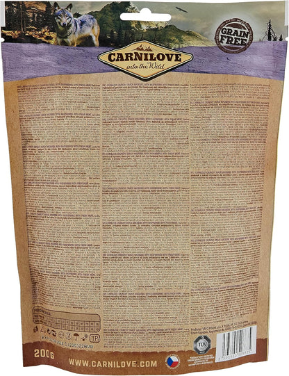 Carnilove Mackerel with Raspberries Crunchy Snack for Dogs 200g
