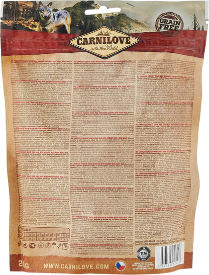 Carnilove Wild Boar with Rosehips Crunchy Snack for Dogs 200g