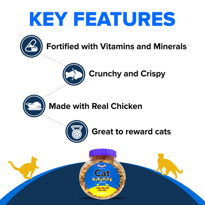 Drools Cat Biscuit 400g