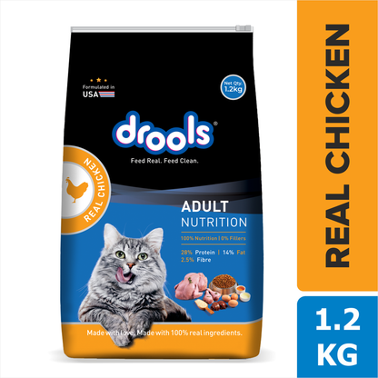 Drools Cat Chicken Dry Food 1.2kg