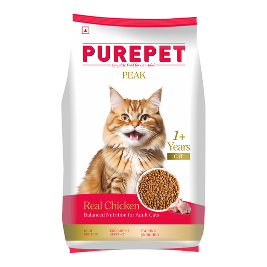 PurePet Peak Cat Chicken Dry Food 1.2kg