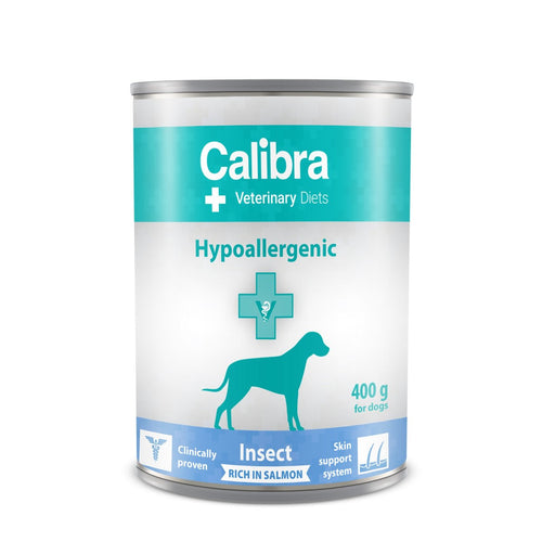 Calibra VD Cans Dog Hypoallergenic Insect & Salmon 400g