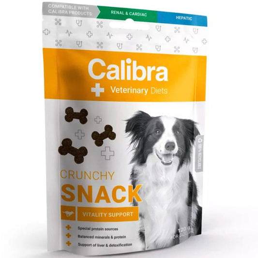 Calibra VD Dog Crunchy Snack Vitality Support 120g