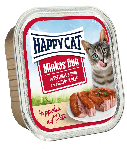 Happy Cat Minkas Duo Poultry & Beef 100g