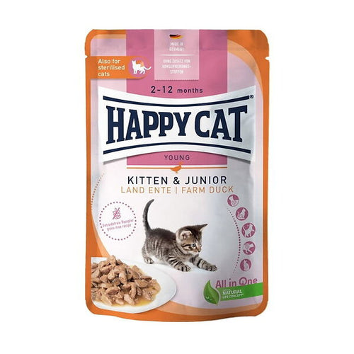 Happy Cat Mis Culinary Kitten & Junior Farm Duck 0.085g