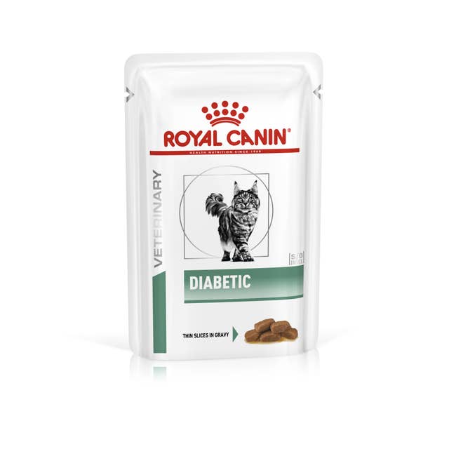 Royal Canin Vet Health Nutrition Feline Diabetic (Wet Food - Pouches) 12 X 85 G
