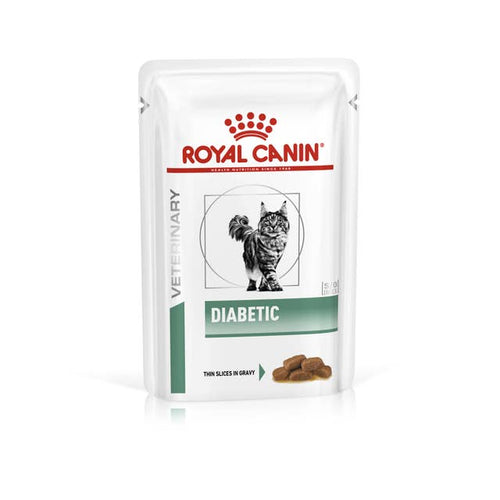 Royal Canin Vet Health Nutrition Feline Diabetic (Wet Food - Pouches) 12 X 85 G