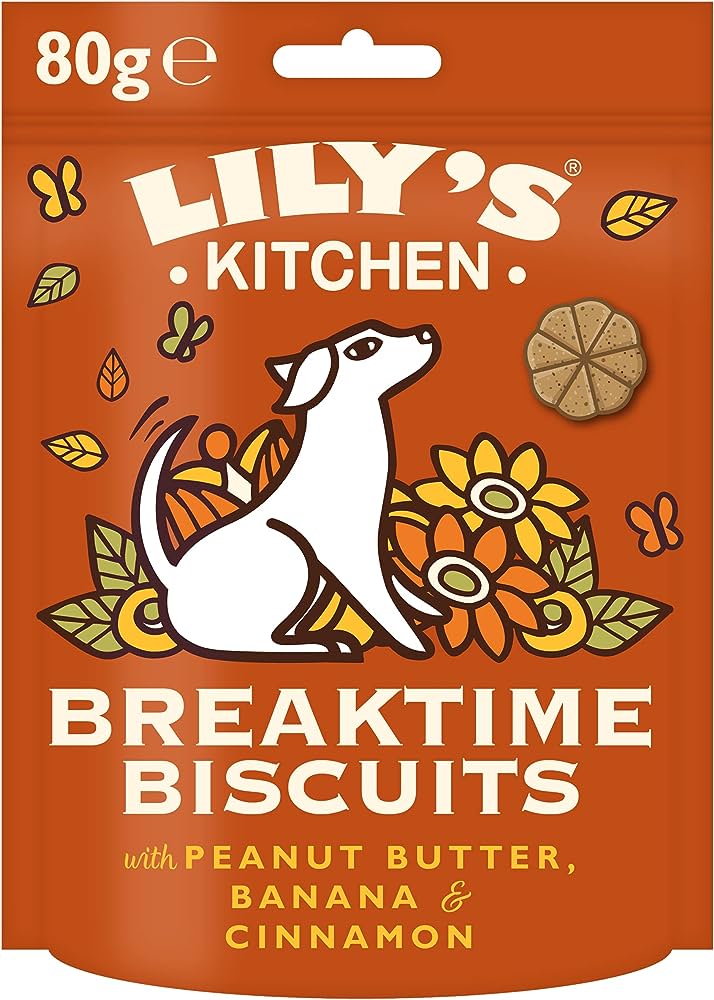 Lily's Kitchen Breaktime Biscuits Dog Treats (80g)