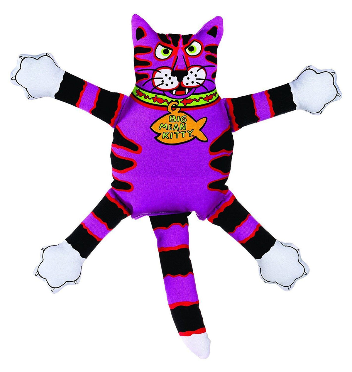 Petmate Fat Catterrible Nasty Scaries Dog Toy Small