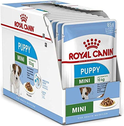Royal Canin Size Health Nutrition Mini Puppy (Wet Food - Pouches) 12 x 85 g