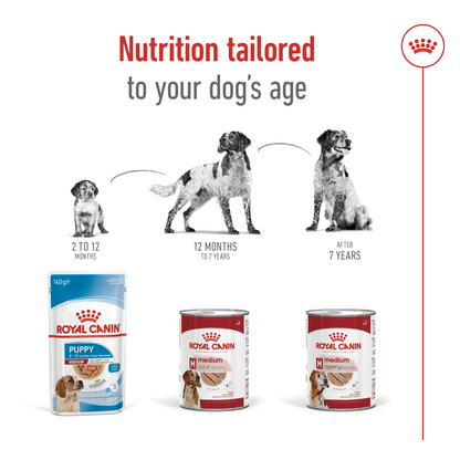 Royal Canin Size Health Nutrition Medium Adult (Wet Food - Can) 410G