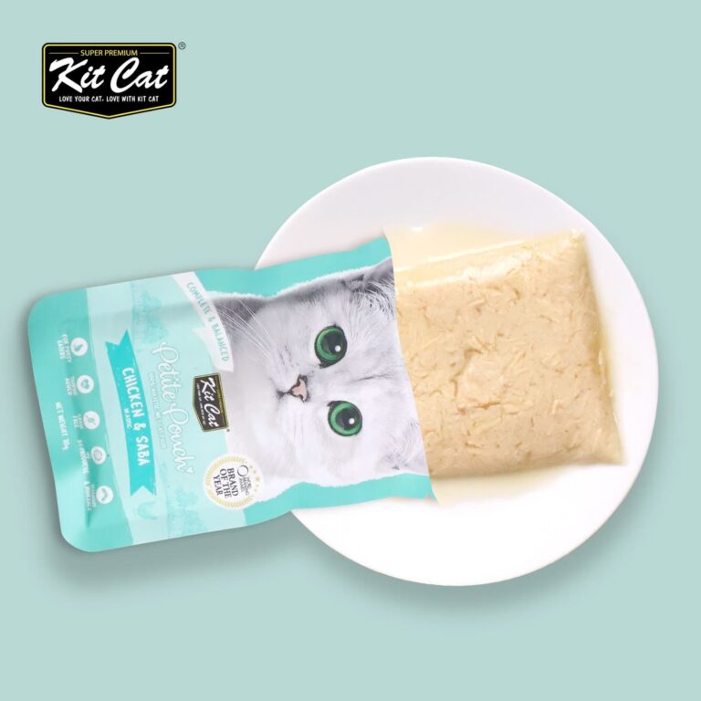 Kit Cat Petite Pouch 70g - Chicken & Saba