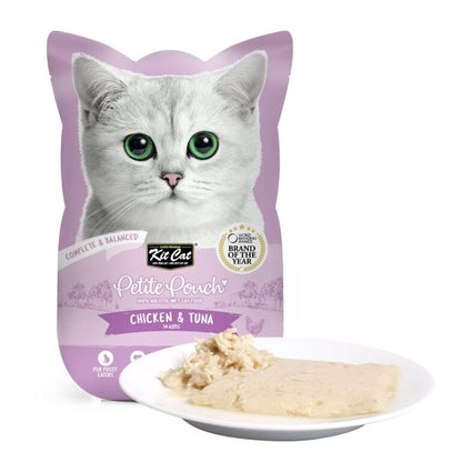 Kit Cat Petite Pouch 70g - Chicken & Tuna