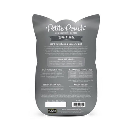 Kit Cat Petite Pouch 70g - Tuna & Saba