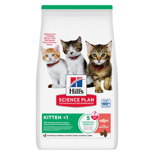 Hill’s Science Plan Kitten Food With Salmon (1.5kg)