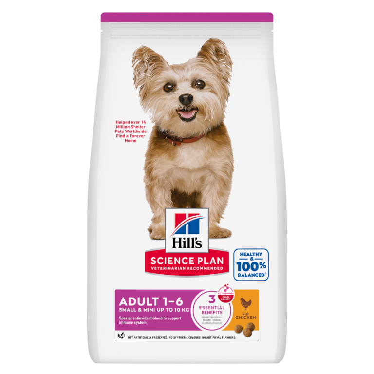 Hill’s Science Plan Small & Mini Adult Dog Food With Chicken (3kg)