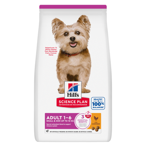 Hill’s Science Plan Small & Mini Adult Dog Food With Chicken (3kg)