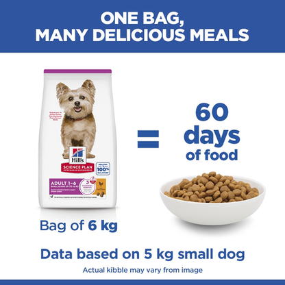 Hill’s Science Plan Small & Mini Adult Dog Food With Chicken (3kg)