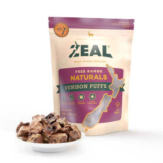 Zeal Venison Puffs 85g