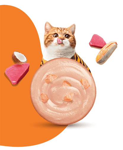 Moochie Tuna Mousse with Salmon Pouch 70g