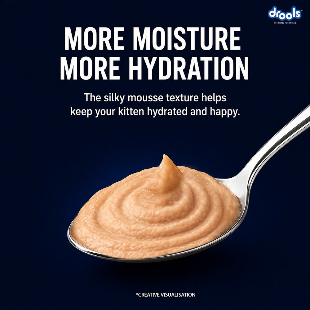 Drools Tuna Mousse Kitten 80g (5+1) Pc