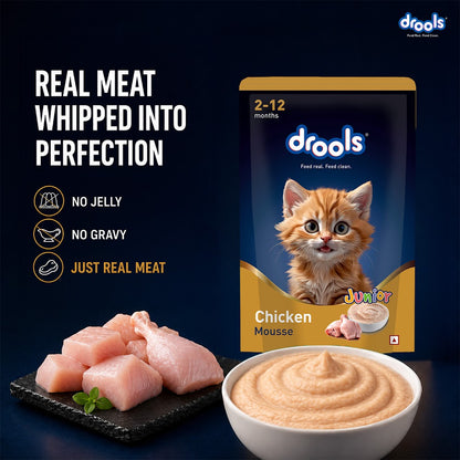 Drools Chicken Mousse Kitten 80g (5+1)Pc