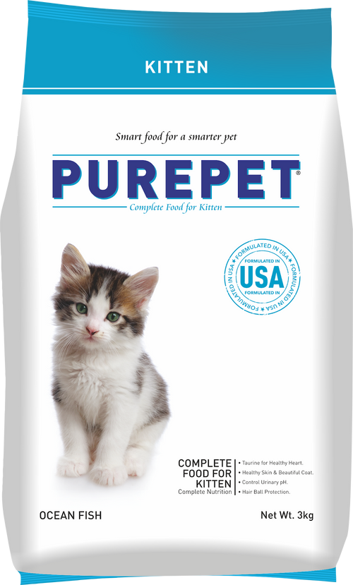 Purepet Kitten Ocean Fish 3kg