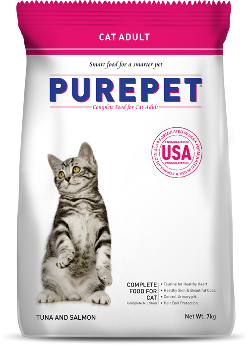 PurePet Cat Adult Tuna Salmon 7kg
