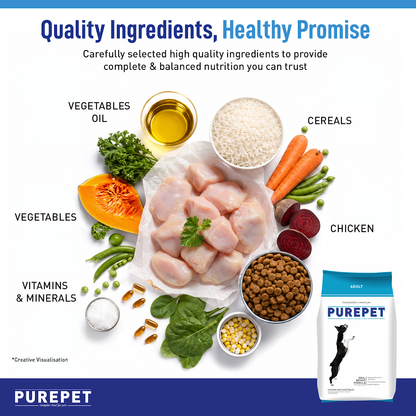 Purepet Chicken & Vegetable Adult 3kg