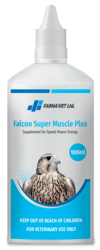 Farma Vet Falcon Super Muscle Plus (100 ml) - Supplement for Speed-Power-Energy