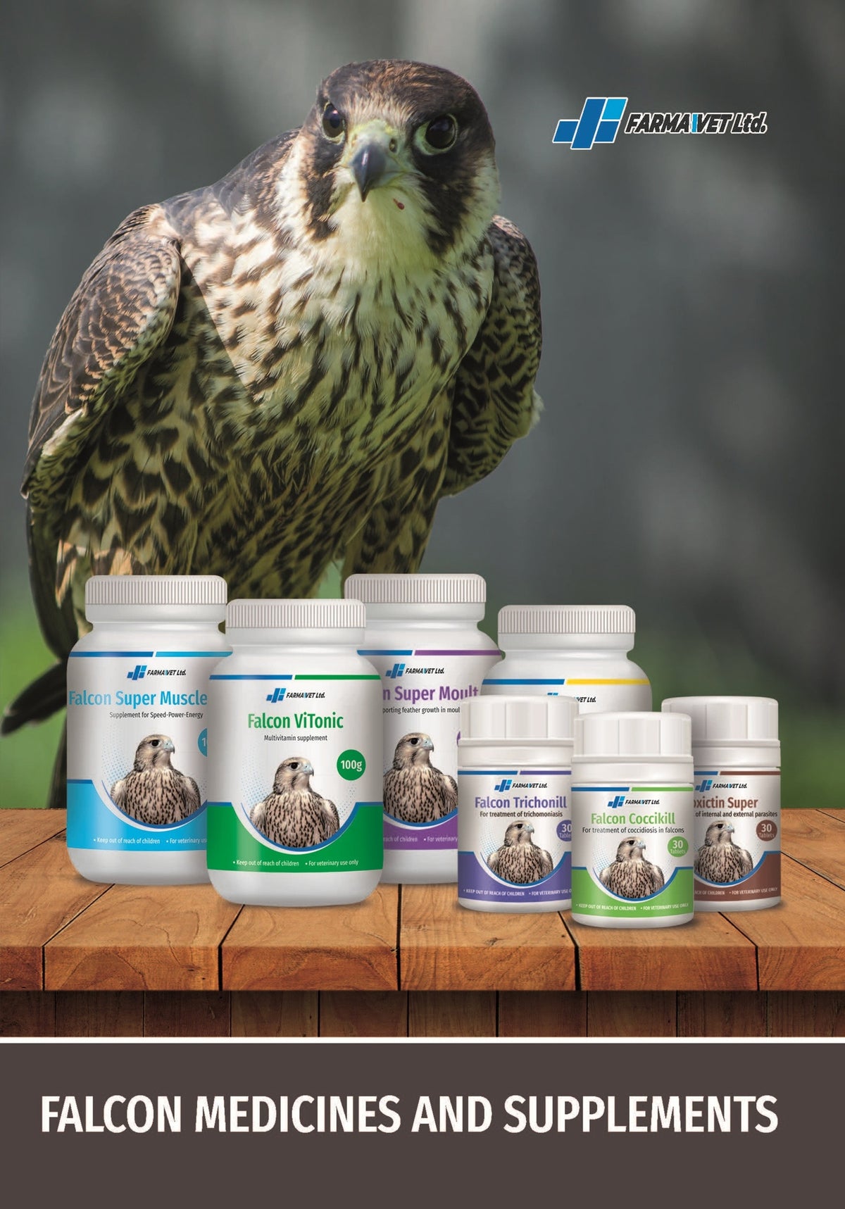 Farma Vet Falcon Liver Care (30 T) - Supplement for Liver support