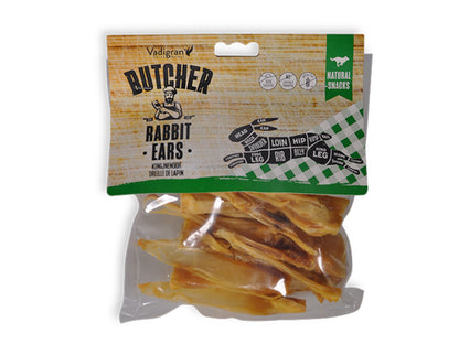 Vadigran Butcher Rabbit Ears Dog Chew (100 g)