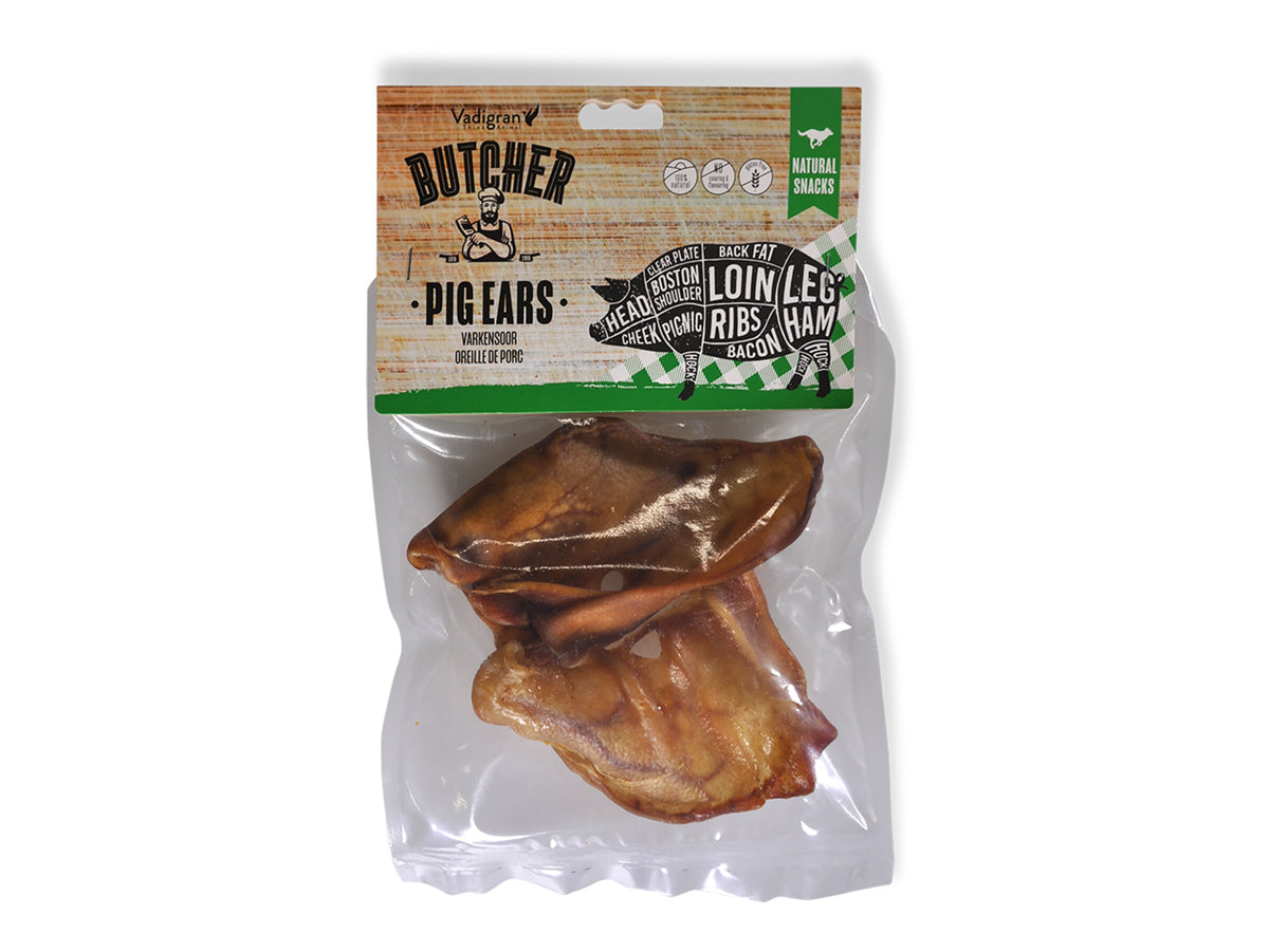 Vadigran Pigs Ears Dog Chew (Pack of 2)