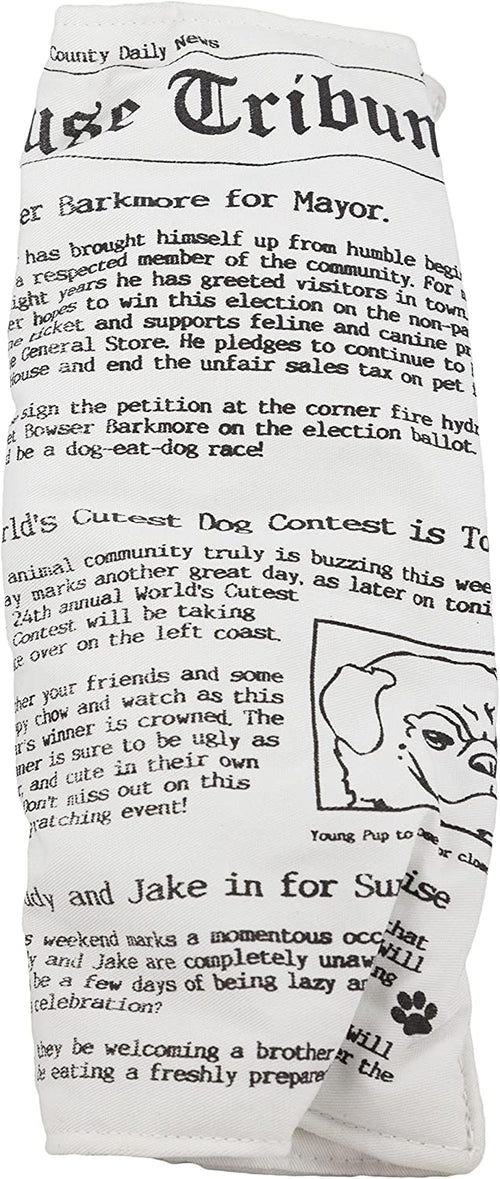 Petmate Ruff House Pet Newspaper Dog Toy With Squeaker (P172)
