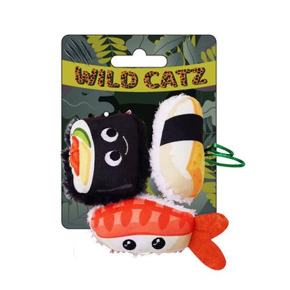 Wild Catz Super Delicious Meal Catnip Cat Toy Assorted Size with Multi Colours