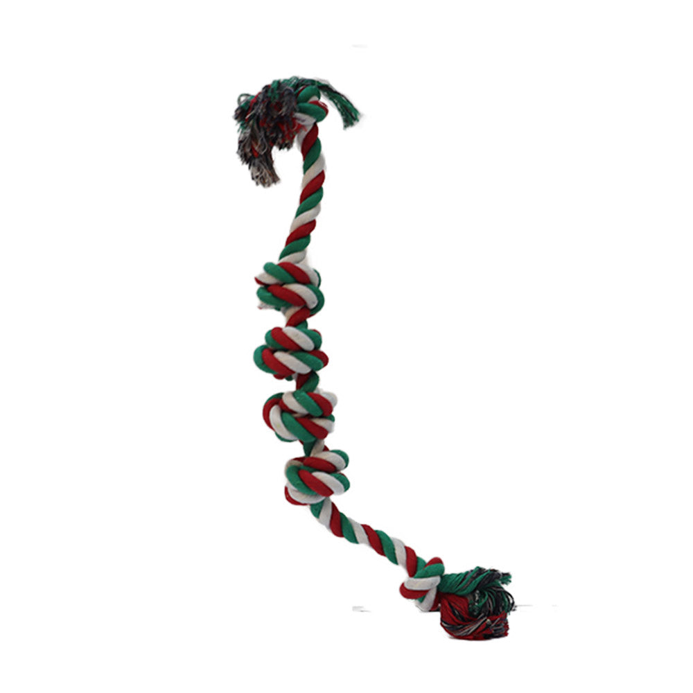 Plush Pet Dancing Rope -Red Green