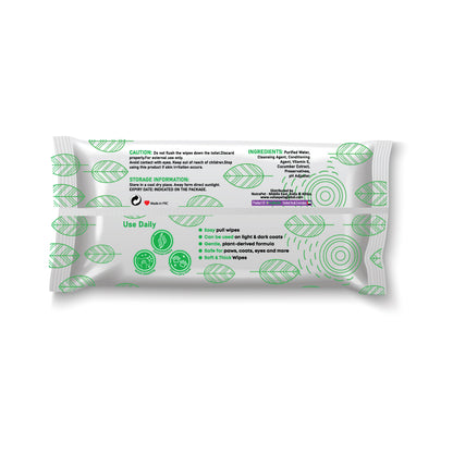 Furbath Natural Pet Wipes 80 Count- Floral