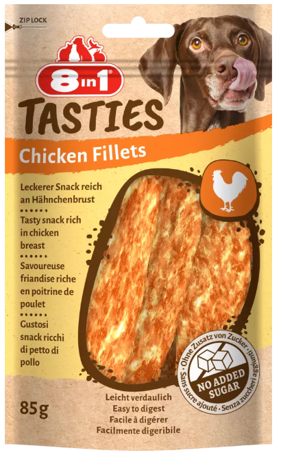 8in1 TASTY Chicken Fillets 85g