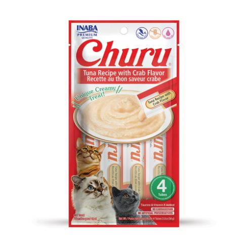 Inaba Churu Tuna With Crab - 56G
