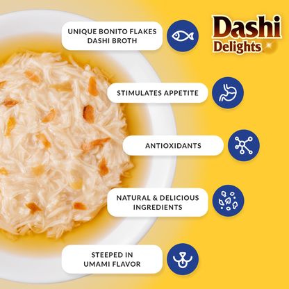 Inaba Cup Dashi Delights Chicken with Salmon - 70g