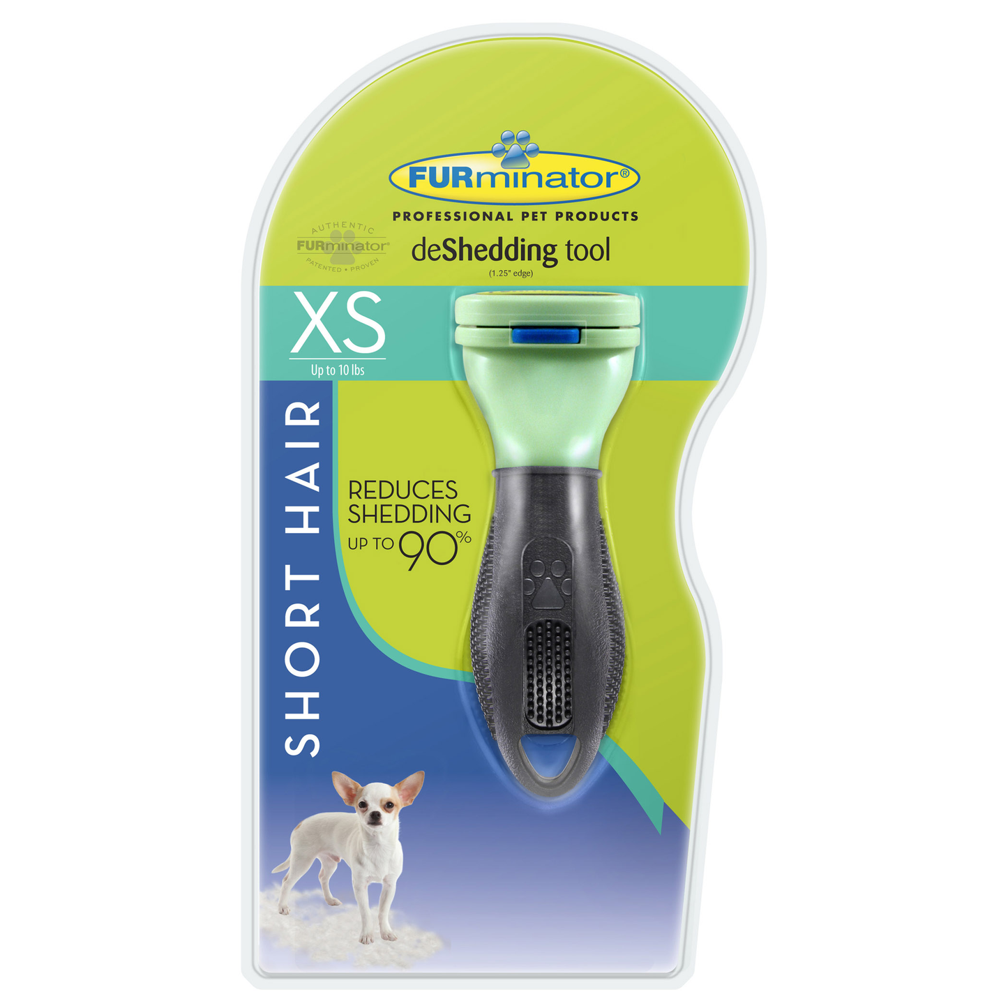 FURminator Short Hair Deshedding Tool for Toy Dogs