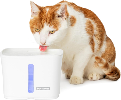PetSafe Viva Pet Fountain for Cats & Small Dogs – 1.8L/64oz, Whisper Quiet, Dishwasher Safe UAE