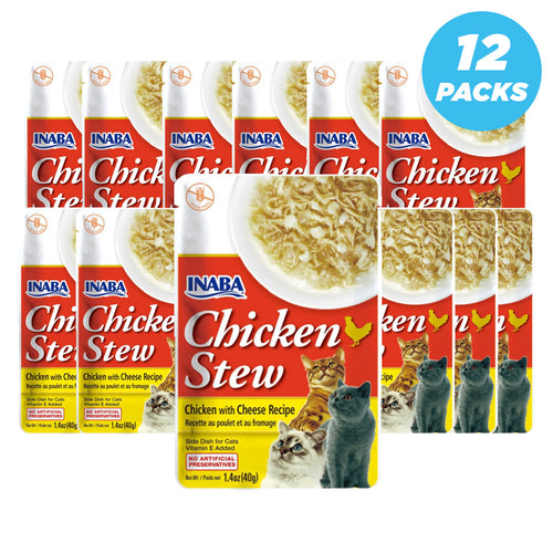 Inaba Chicken & Cheese Recipe 40G /Per Pc - Pack Of 12