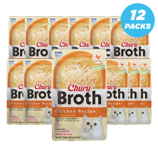 Inaba Chicken Broth 40G - Pack Of 12